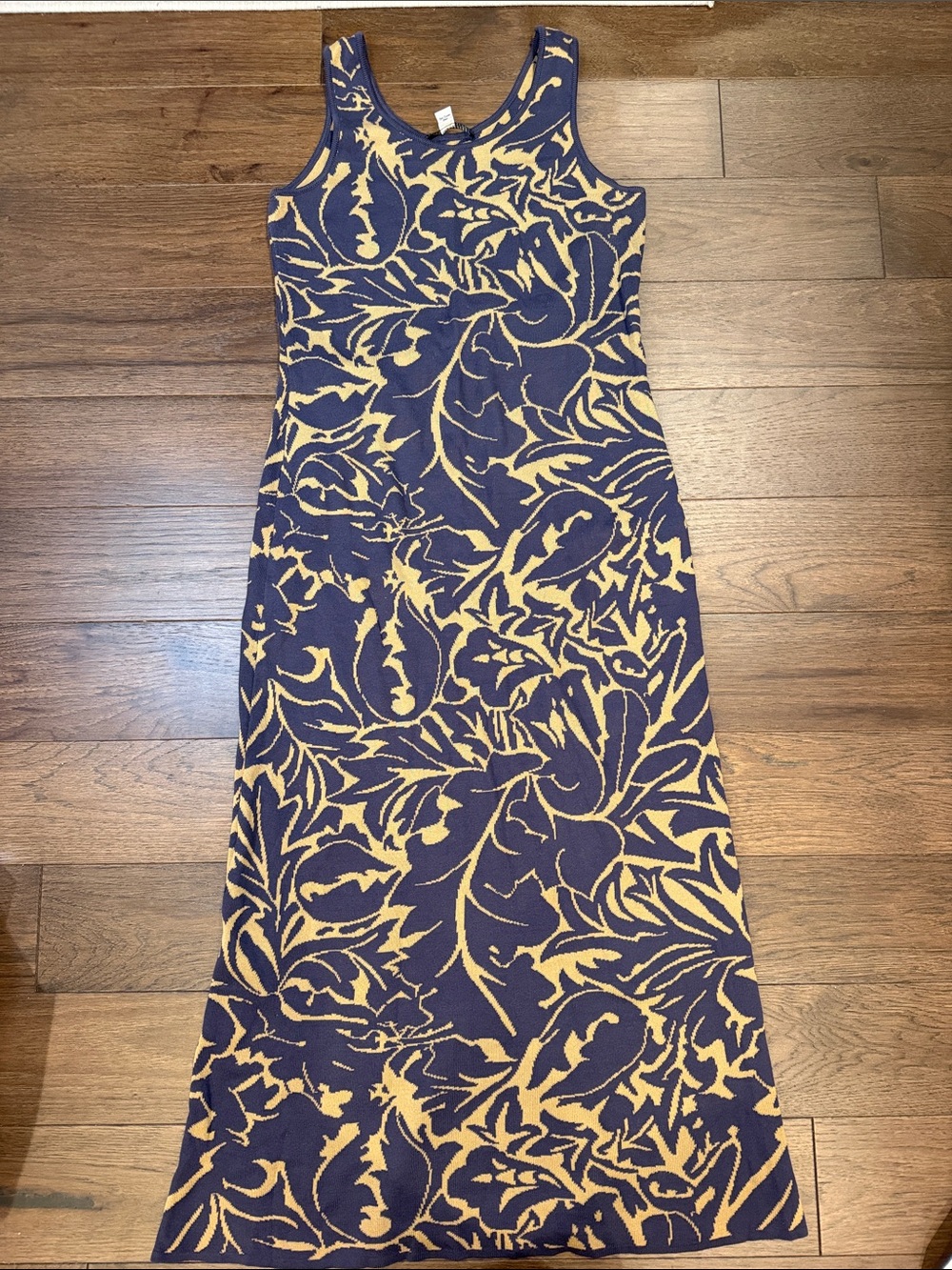 Peruvian Connection Sleeveless Knit Maxi Dress Size Medium - C76-114